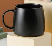 بوكس كوب سيراميك مع ملعقة ستيل - 480 مل | CERAMIC...