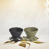 قمع متنقل قابل للطي - مقاس 00 | Dripper Silicon
