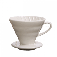 قمع تقطير V60 سيراميك - مقاس 01 | V60 Dripper