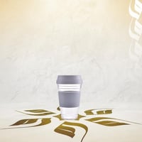 كوب السفر بغطاء سيليكون - 360 مل | Travel Cup
