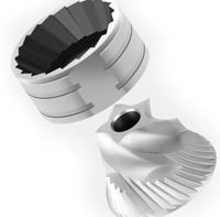 طاحونة ستيل يدوية - مع حقيبة | Grinder Stanel Stee...