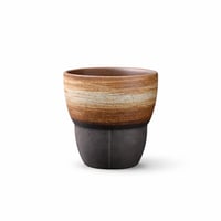 كوب فخاري مطفي - 150 مل | الوان متعددة