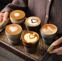 كوب فخاري مطفي - 150 مل | الوان متعددة