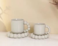 كوب حبات اللؤلؤ - الوان مختلفة | CERAMIC CUP