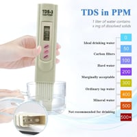 مقياس الملوحة الرقمي | Digital Tds Meter Tester