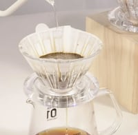 قمع تقطير V60 بقاعدة كروية - مقاس 01 - 02 | Coffee...