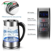 غلاية شاي الالكترونية - 1.8 لتر | Glass Electric k...