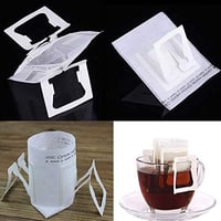 فلاتر اظرف اكواب مجموعة من 50 فلتر ترشيح قهوة مقطر...