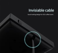 غلاية تايمور 600 مل - اسود | Timemore Fish Electri...