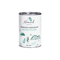 شوكولاتة نوماد من غرب افريقيا داكنة بنسبة 45%