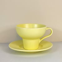 كوب سيراميك فخار مع صحن 150 مل | CERAMIC Pottery