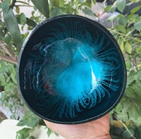 وعاء جوز الهند زخرفة داخلية لجمع البن و وزنه | 95...