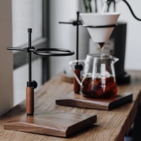 ستاند V60 فاخر - بومبر مصنوع من خشب الجوز | STAND...