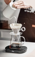 طقم قمع مع سيرفر شفاف V60 Dripper 01 | V60