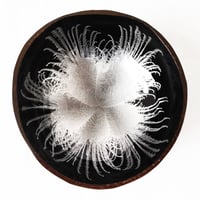 وعاء جوز الهند زخرفة داخلية لجمع البن و وزنه | 95...