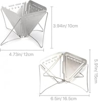 قمع قهوة تقطير ستيل - قابل للطي | V60 Dripper