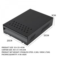 درج تفريغ البن نوك بوكس - اسود | Knock Box Drawer