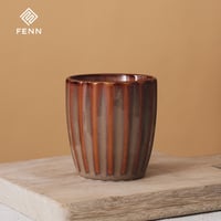 كوب سانسا مخطط 180 مل - 4 الوان | CUP CERAMIC