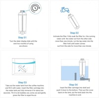 فلتر ماء متوافق مع ديلونجي | Coffee Machine Filter...
