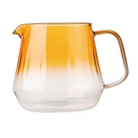 طقم الفخامة الحصري V60 زجاجي | برتقالي شفاف