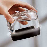 وعاء حفظ حبوب القهوة - زجاج | Glass Canister Coffe...