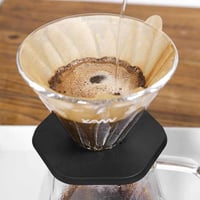 قمع تقطير V60 زجاجي مع قاعدة | V60 Dripper
