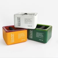 وعاء نوك بوكس تفريغ القهوة - شفاف ملون | Knock Box