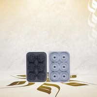 قالب صناعة ثلج بشكل وردة - الوان متعددة | Ice Maki...