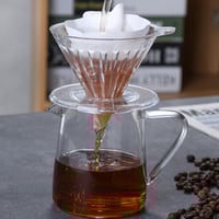 قمع V60 اكريليك شفاف - 01 & 02 | Acrylic Eye Dripp...