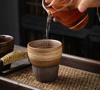 كوب فخاري مطفي - 150 مل | الوان متعددة