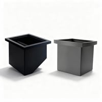 نوك بوكس مجوف لبار القهوة | Knock Box Chute