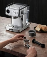 ماكينة اسبريسو منزلية - ضغط 20 بار | Home Espresso...