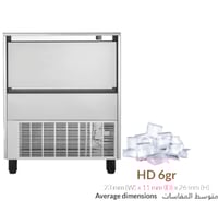 الة صانعة مكعبات الثلج من يورو ايس - Ice machine S...