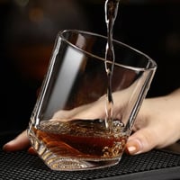 كوب القهوة المنحني زجاجي | Tilted Glass CUP