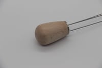 مفكك تكتلات القهوة - بمقبض خشبي