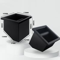 نوك بوكس مجوف لبار القهوة | Knock Box Chute