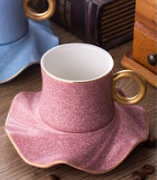 كوب اسبريسو 90 مل - صحن متعرج | Cup 90ml