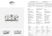 ماكينة لامرزوكو جي بي 5 - 2 و 3 قروب هيد | GB5 X&S...