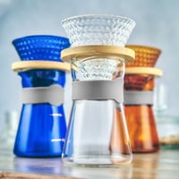 طقم قمع مع سيرفر بمسكة ربل مقاس V60 - 01