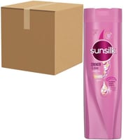 [كرتون] شامبو صانسيلك قوة ولمعان 400 مل