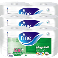 [شوال] مناديل فاين رول 250 متر × 2 رول