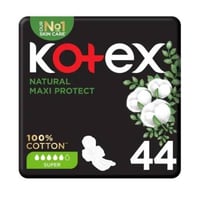 كوتكس ماكسي سوبر فوط قطنية نسائية - 44 فوطة