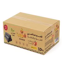 شبوب فحم طبيعي سداسي للشواء والتدفئه - 10 كجم