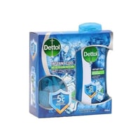 ديتول غسول الجسم كوول مع ليفة - 250 مل