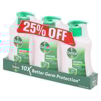 ديتول سائل غسيل اليدين مضاد للبكتيريا 200 مل 2 + 1...