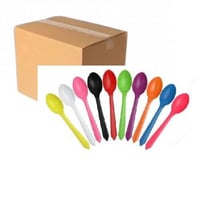 [كرتون] عسق ملاعق ايسكريم تذوق صغير 72 حبة - لون و...