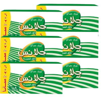 [شوال] ورق حمام رول جلانس 8 رول 6+2 مجاناً