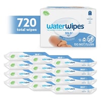 [كرتون] ووتر وايبس مناديل مبللة أصلية غير معطرة -...