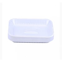 فورسان صحن بلاستيك رقم 2 مستطيل - 50 حبة