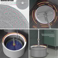 باهرة ممسحة الارضيات المطورة دائرية لتنظيف جميع ال...